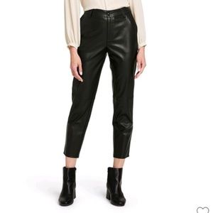 Nwt Nili Lotan x Target High-Rise Skinny Ankle Faux Leather size 6